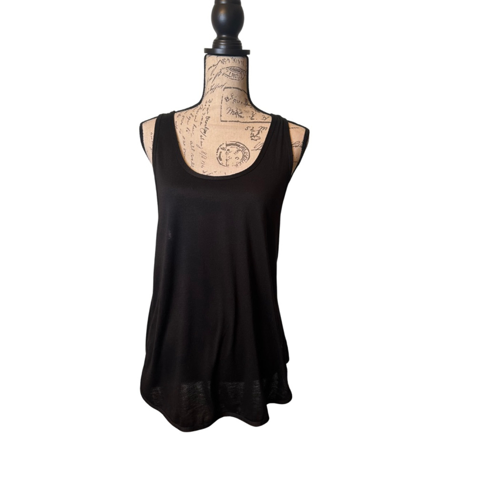 Icyzone Size Large Black Racer Back Workout Tank Top
